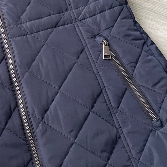NWOT 🦋 Navy Blue quilted jacket w/ hood | Small - Picture 12 of 16